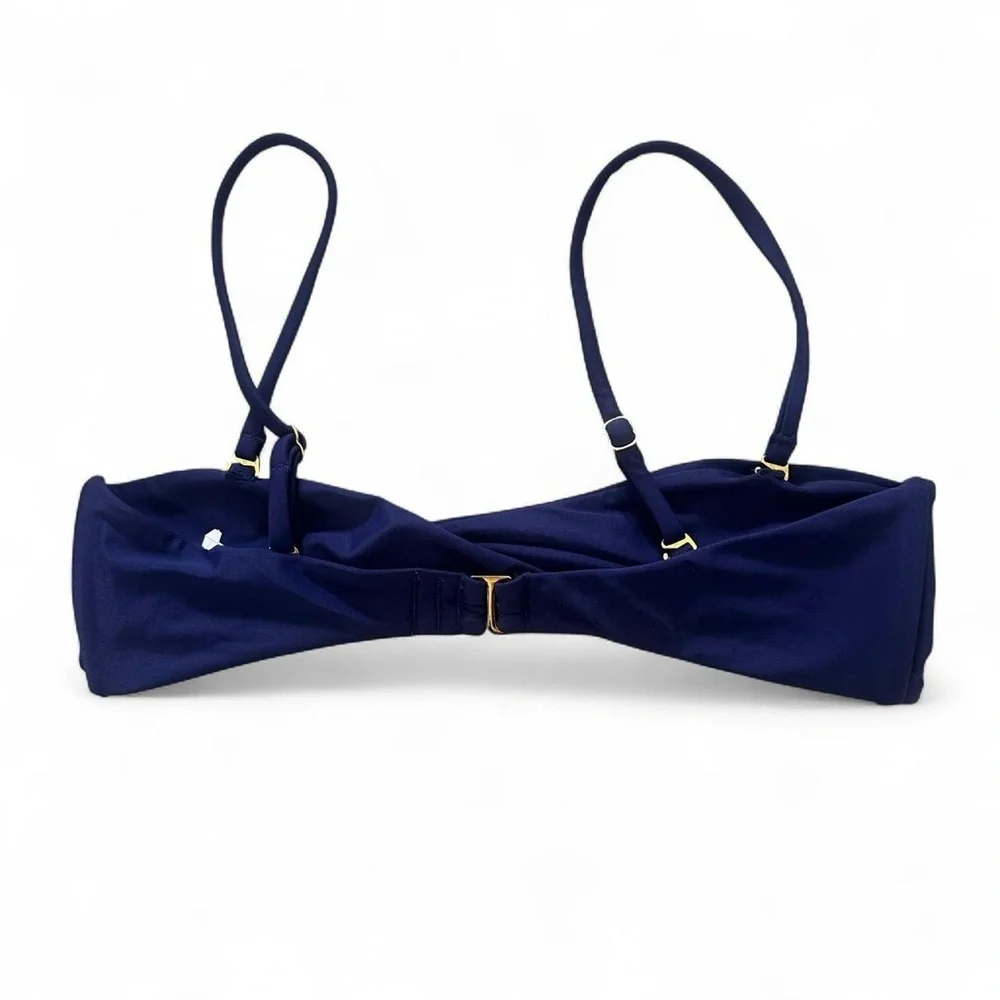 House of Harlow 1960 x REVOLVE Yana Bikini Top Deep Blue XS
